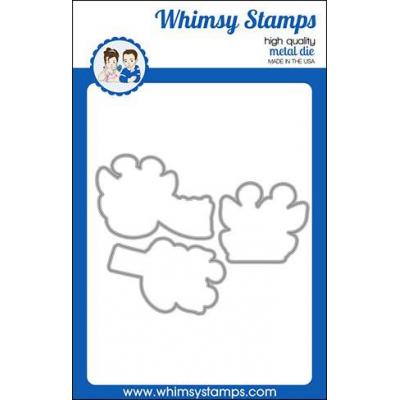 Whimsy Stamps Denise Lynn Die - Giraffes Peeking